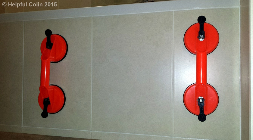 tiled bath panel