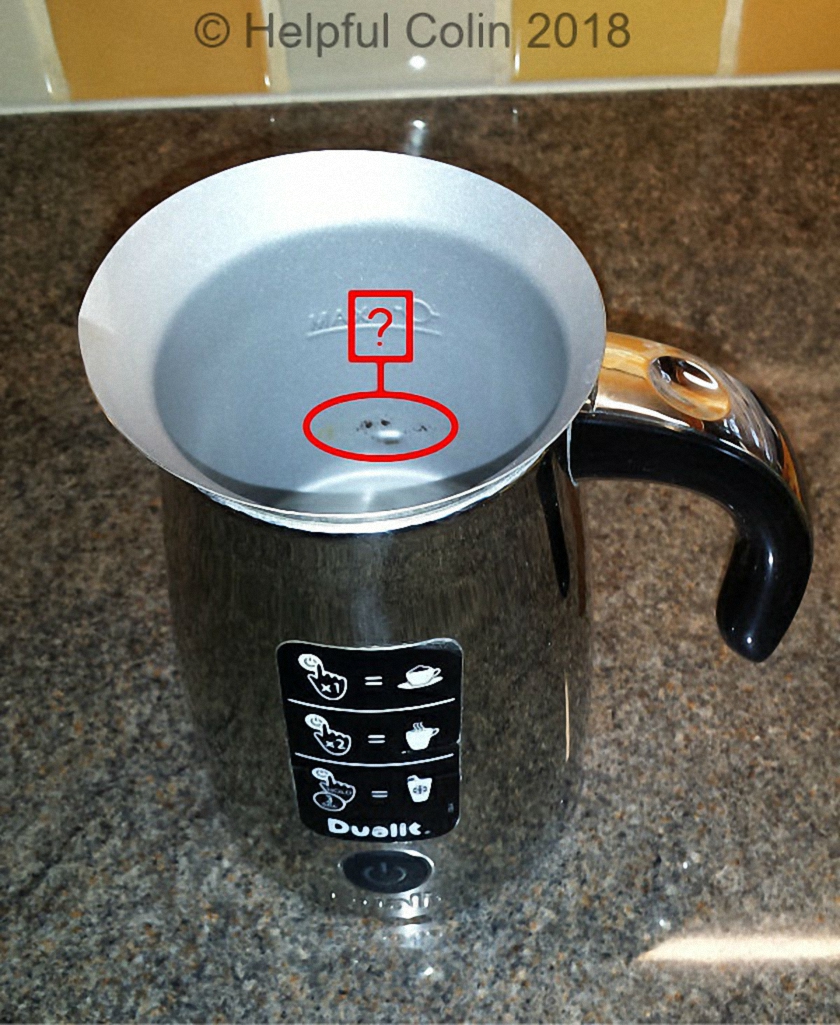 Is My Dualit Model DMF2 Milk Frother Corroding? Helpful Colin