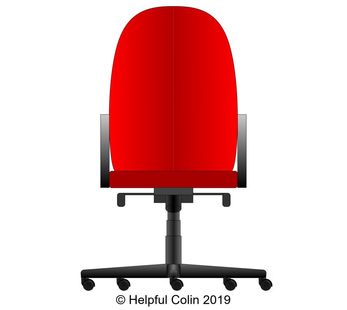 My Office Chair Cylinder Was Dragging On The Floor Helpful Colin
