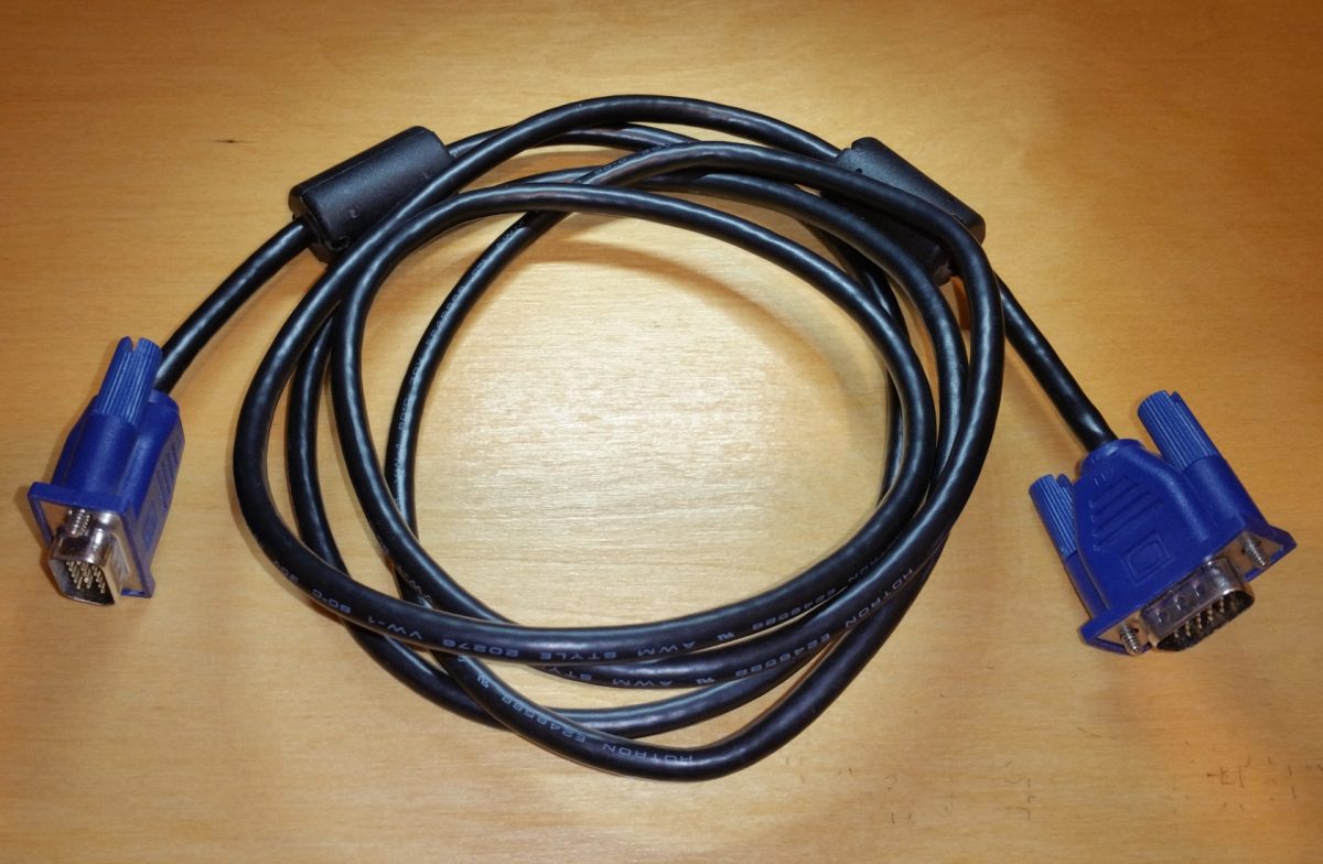 1.8m 15 Pin VGA Cable